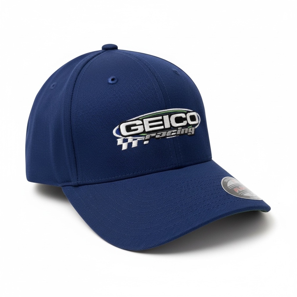 GEICO  blue racing cap